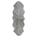 Skinnwille Curly Saueskinn 60x180 cm Natural grey