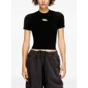 Diesel Dame Topper Svart XS,