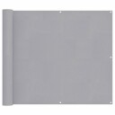vidaXL Balkong Skjerm 90 x 200 cm PU belagt oxford alu