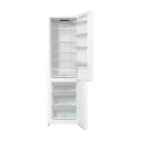 Gorenje NRK6202EW4 Hvit Kombiskap med NoFrost og LED-belysning