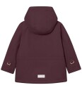 MINI A TURE Matwally Fleece Lined Winter Jacket. Grs   FUDGE AUBERGINE   86