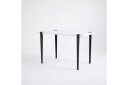 Eridanos Skrivebord 60x120 cm Hvit/Svart   Hanah Home