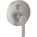 Grohe Lineare Ettgrepsbatteri For Innbygging Med 3 Utløp Supersteel