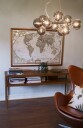 By Rydéns Splendor taklampe Krom/rökgrå 58 cm Grå