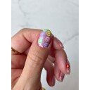 Le Mini Macaron Mini Nail Stickers Flower Power