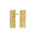 Maanesten Pietra Earrings Sølv farge 15 mm