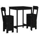  Hagebarsett 3 deler svart heltre furu 3157797