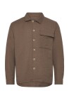 Casual Friday Cfmatt Structured Overshirt Brown L