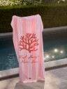Lexington Strandhåndkle Long Island Rosa 100x180