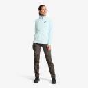 Revolutionrace Hiker Full zip Fleece Dame Delicate Blue 3XL Dame Overdeler Fleece & midlayers