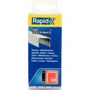 Rapid Nr 53 6 mm Fintrådstift, 5000-pakning, Galvanisert Metall