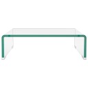 vidaXL TV-benk glass klar 40x25x11 cm 8718475529972