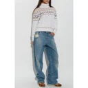Bogner Dame Strikkevarer Beige L,