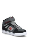 DC Pure Hi Top Ev Grey 34