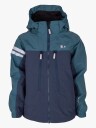 Lindberg Lingbo Skalljakke Turquoise/Navy 80