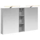  Baderomsskapsett 3 pcs 120 x 14,5 x 70 cm Konstruert tre