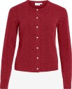 Vila   Kardigan Vikerry Cable L/S Knit Cardigan Noo   Rød