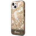 Dėklas Guess Guhcp14mhgplhc Iphone 14 Plus 6,7" Ochros Spalvos Kieto Dėklo Porceliano Kolekcija