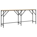 Konsollbord sonoma eik 180x29x75 cm konstruert tre