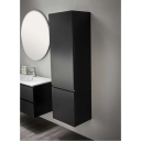 Bathlife Eufori Sideskap 45x150x35 cm Sort Matt