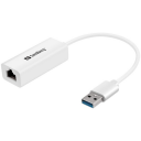 Sandberg USB 3.0 Nettverksadapter Gigabit Ethernet Hvit