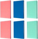 Bokbind Elastisk 6pk Ensfarget Pastell