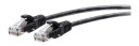 C2G 15ft (4.5m) Cat6a Snagless Unshielded (UTP) Slim Ethernet Network Patch Cable - Black - koblingskabel - 4.5 m - svart
