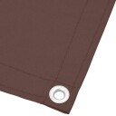 Balkongskjerm brun 120x700 cm 100% polyester oxford 4000396