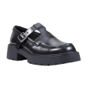 Calvin Klein Chunky Loafer Tbar Pol Lth   Black   40