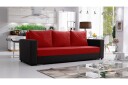 Banaso Sofa   Svart/Rød