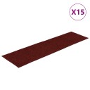  Trappematter selvklebende 30 stk rød 76x20 cm rektangulær 8721288458445