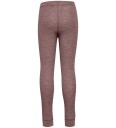 Hummel Twilight Mauve Jr Ull Rib Leggings 134