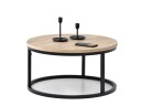 Moderne industriell loft kaffebord 60 cm ModernHome