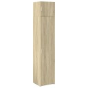  Smalt oppbevaringsskap sonoma eik 45x42,5x225 cm konstruert tre
