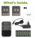 GP ReCyko Pro M461 Hurtiglader med Dobbel Dock og 8x AA 2000mAh Batterier