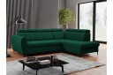 Hoffman Sofa med Sjeselong 3 seter   Grønn