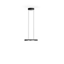 Light-Point - Inlay S2 Disc Pendel Matt Black/Satin Silver Light-Point