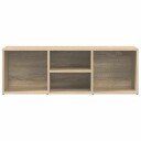 vidaXL Skobenk sonoma eik 105x35x35 cm sponplate