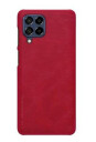 Nillkin Qin Series Samsung Galaxy M53 Flip-deksel Rød