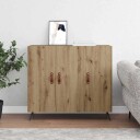  Serviesskap Brun 90 x 34 x 80 cm Konstruert tre