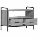vidaXL TV-skap 67,5 x 33 x 50 cm Grå Sonoma Konstruert tre