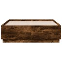  Sengeramme røkt eik 140x190 cm konstruert tre 8721012274693
