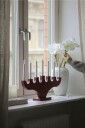Markslöjd   Lysestake Spira 7L   Rød