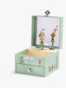 MOULIN ROTY Musical Jewellery Box   Trois Petits Lapins |Multi/patterned |One Size