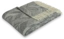 ByBorg Ullpledd - 100% Newzealandsk ull - Herringbone grey - 130x200 cm - By Borg