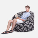 Butterfly Sofa Night Bloom Svart
