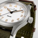 Hamilton Herreklokke H69401910 Khaki Field Hvit/Tekstil Ø38 mm
