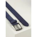Howard London Suede Leather Belt Zack - Navy - 90