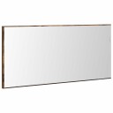  Baderom Speilskap med LED Lys Røkt Eik 80x37 cm