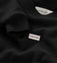 Calvin Klein Genser   Strikk   Logo Etikett   Sjekk Black   Calvin Klein   16 år 176   Genser   Svart